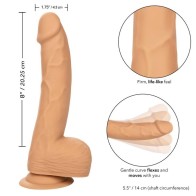 Calexotics Silicone Studs - 8 Inch Realistic Dildo