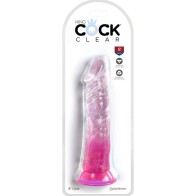 Clear Realistic Penis 19.7 Cm Pink