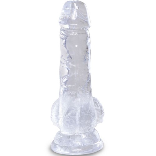 Clear Pene Realístico Con Testículos