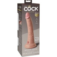 King Cock Elite Realistic Silicone Dildo 17.8cm