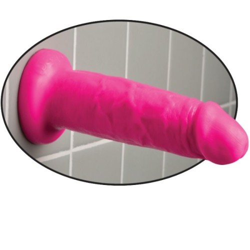 Chub Dildo with Suction Cup 15.2 cm Pink