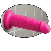 Chub Dildo with Suction Cup 15.2 cm Pink