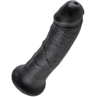 King Cock 8-Inch Realistic Black Dildo for Ultimate Pleasure