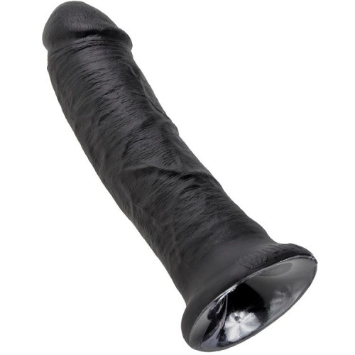 King Cock 8-Inch Realistic Black Dildo for Ultimate Pleasure