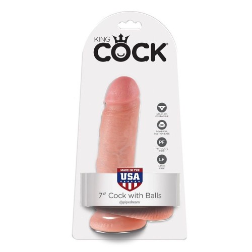 7 Realistic Dildo Natural 17.8 cm - Ultimate Pleasure