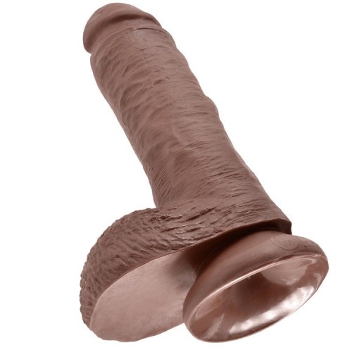 Pene Realístico Marrón 20.3 Cm
