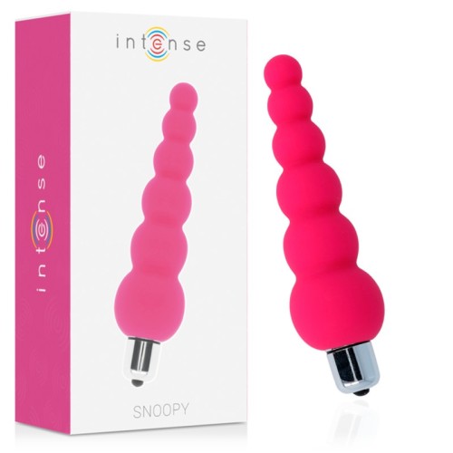 Intense Snoopy 7 Speeds Silicone Vibrator Pink