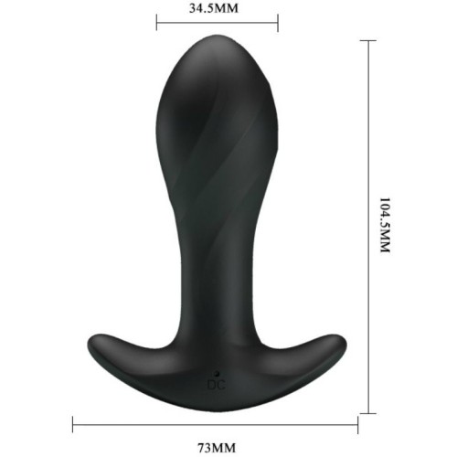 Black Anal Vibrator
