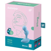 Satisfyer Deep Diver App Controlled Vibrator Blue