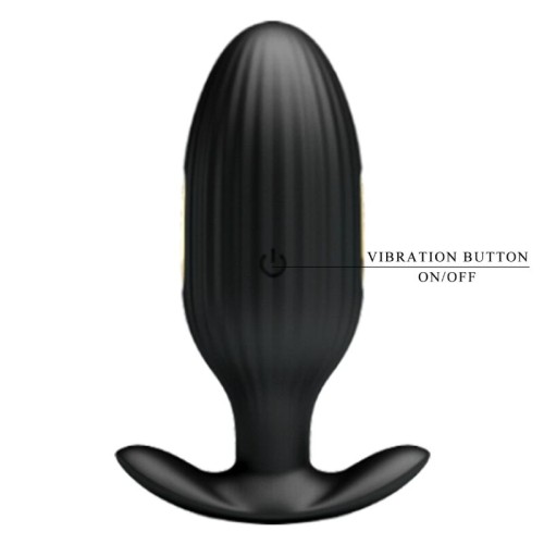 Pretty Love Plug Anal Controlado por App Negro