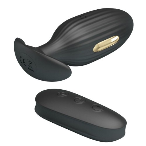 Pretty Love Kelly Plug Anal Vibrador Recargable Negro
