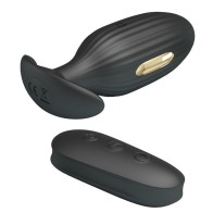 Pretty Love Kelly Plug Anal Vibrador Recargable Negro