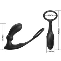 Pretty Love Warren Ring with Anal Vibrator for Enhanced Pleasure