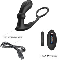 Pretty Love Warren Ring with Anal Vibrator for Enhanced Pleasure