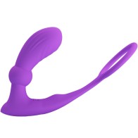 Pretty Love - Warren Anillo & Vibrador Anal Violeta con Control Remoto