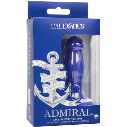 Admiral First Mate Blue Anal Plug Vibrator for Ultimate Pleasure