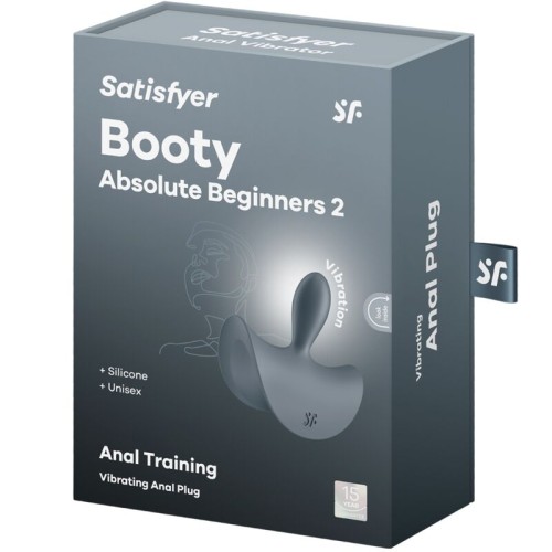 Satisfyer Booty Absolute Beginners 2 Plug Anal Vibrador - Diversión para Principiantes