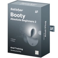 Satisfyer Booty Absolute Beginners 2 Plug Anal Vibrador - Diversión para Principiantes