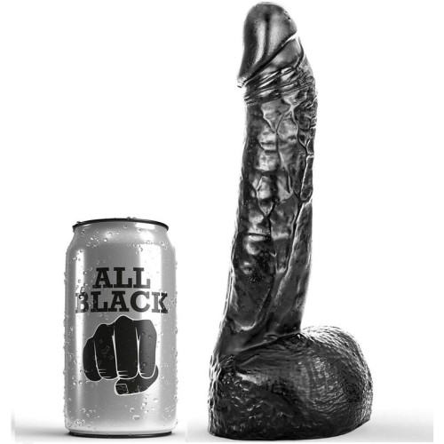 All Black Fist Anal Plug 14 cm