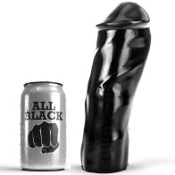 20cm All Black Realistic Dildo for Ultimate Pleasure