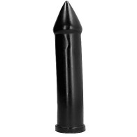 All Black 24cm Realistic Dildo