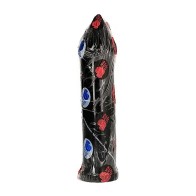 All Black 24cm Realistic Dildo