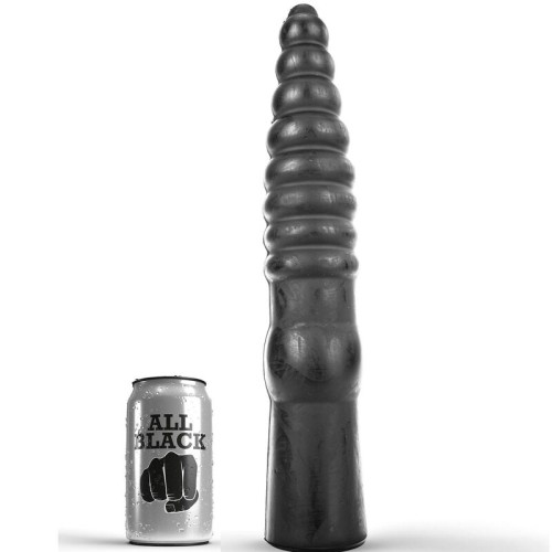 All Black Dildo 33 cm Length
