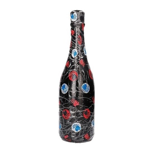 All Black Champagne Bottle Butt Plug
