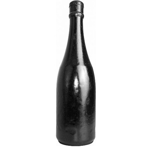 All Black Champagne Bottle Butt Plug