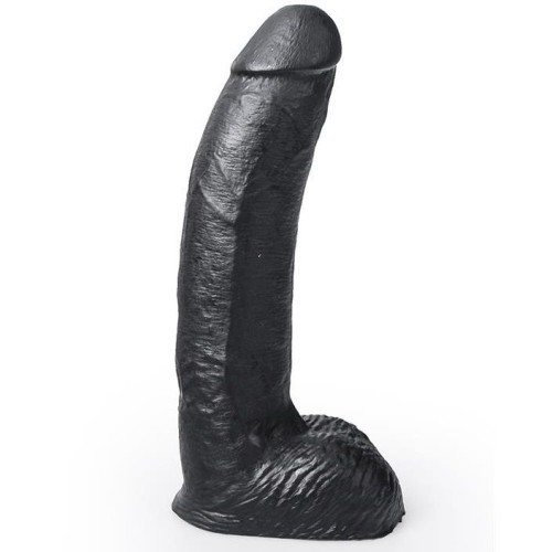 George Realistic Black Dildo 22 cm
