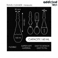 Travel Cleaner Silicone Model 4 - Hygiene on the Go