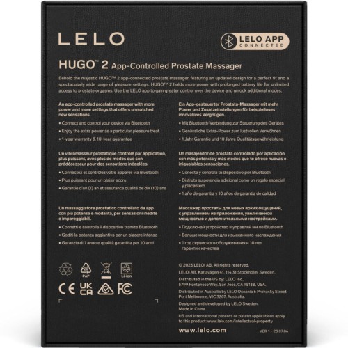 HUGO 2 Prostate Massager for Ultimate Pleasure