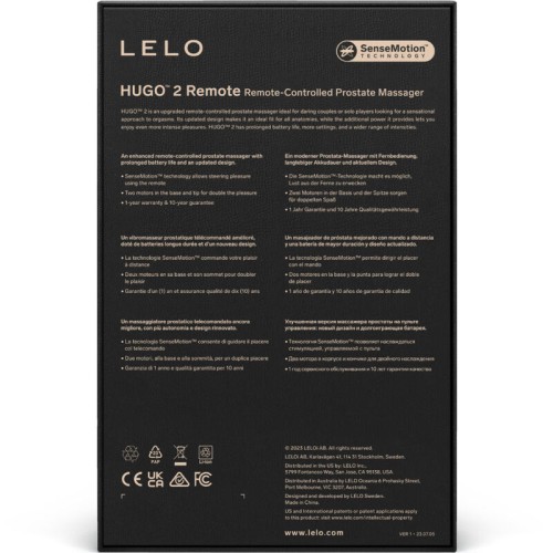 Hugo 2 Remote Prostate Massager Green