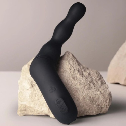 Rocks-Off Adapt Vibrador Prostático Y Anal Negro - Placer Versátil Definitivo