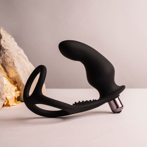Rocks-Off Ro-Zen Pro Anal Plug with Vibrating Ring - Ultimate Male Pleasure