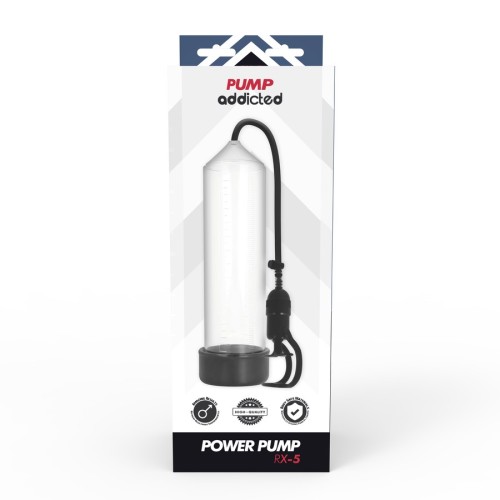 Rx5 Transparent Erection Pump - Enhancing Performance