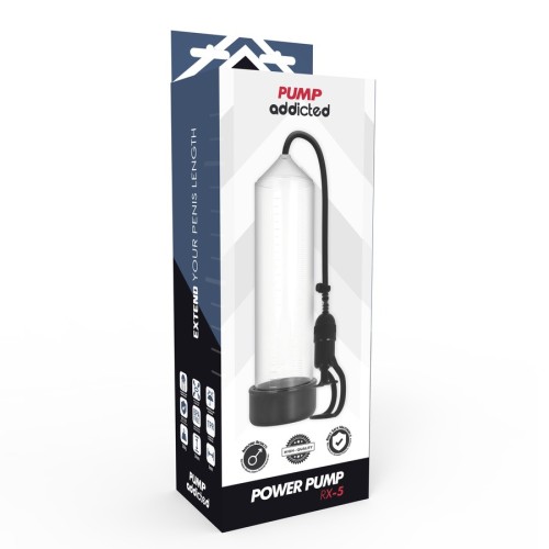 Rx5 Transparent Erection Pump - Enhancing Performance