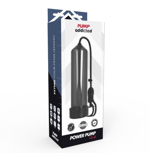 Rx5 Black Erection Pump - Enhance Your Performance