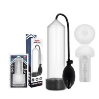 Rx3 Clear Erection Pump with Masturbator for Enhanced Performance