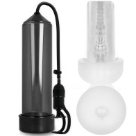 RX5 Black Erection Pump with Masturbator for Improved Performance