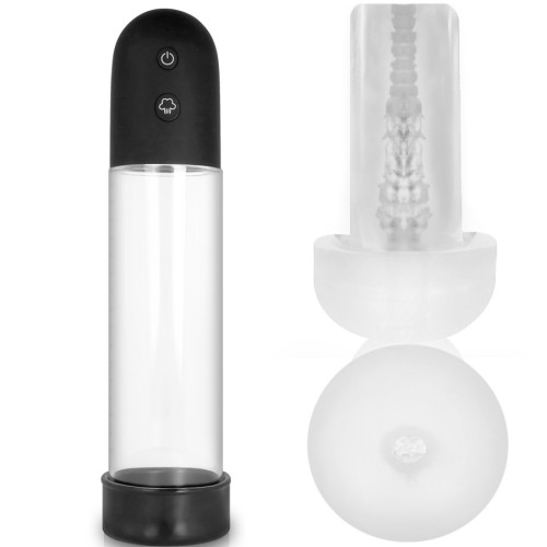 RX11 Automatic Erection Pump with Safe Masturbator