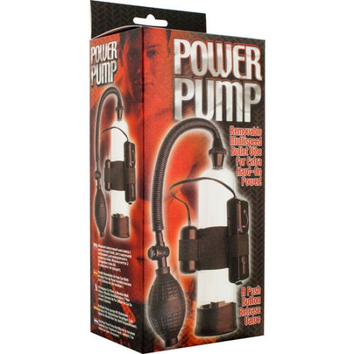 Vacuum Erection Pump with Vibrator for Men