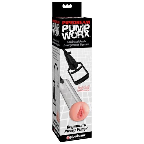 Erection Pump with Realistic Vagina for Beginners