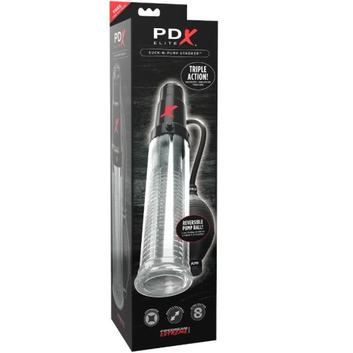 Suck N Pump Stroker with Vibration for Intense Pleasure