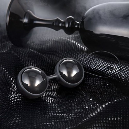 Bolas Kegel Luna Beads Noir para el Fitness del Suelo Pélvico