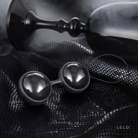 Bolas Kegel Luna Beads Noir para el Fitness del Suelo Pélvico