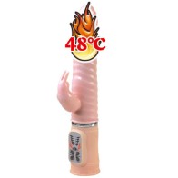 Heat Fire Bunny Rabbit Vibrator with Heat Function