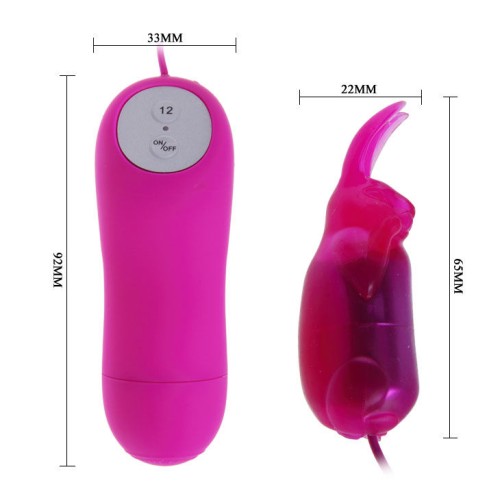 Baile Cute Secret Bunny Vibrator 12 Speeds | Fun Toys