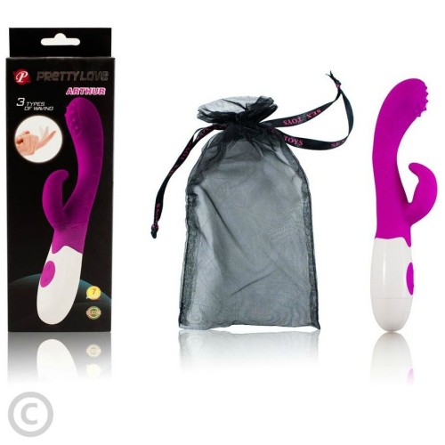 Elegant Dual-Vibrator for Clitoral and Vaginal Stimulation