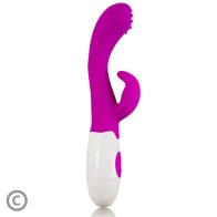 Elegant Dual-Vibrator for Clitoral and Vaginal Stimulation